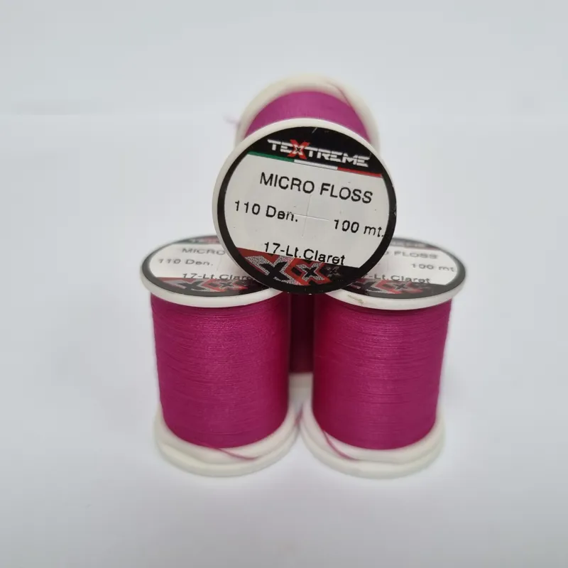 TEXTREME Micro Floss 110 Den in 17- Light Claret-2